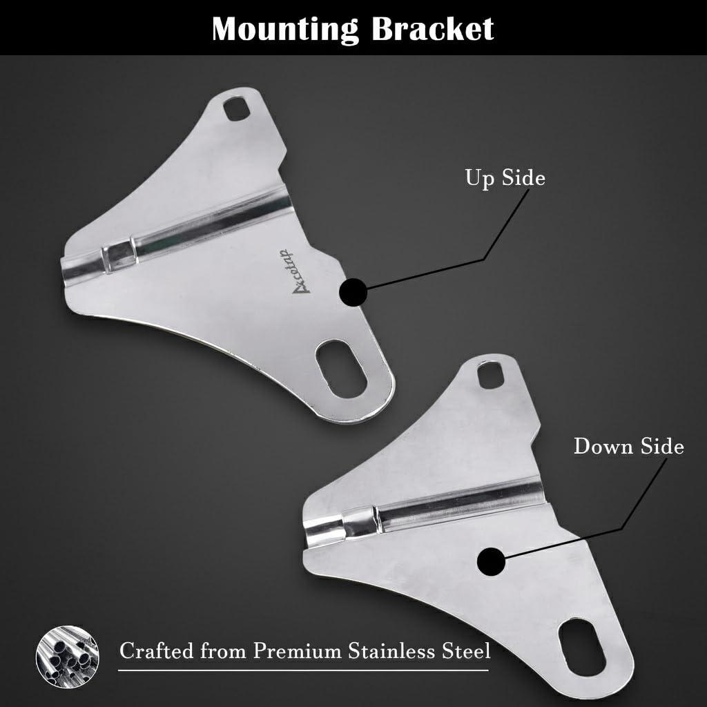 Acetap Acetap Butterfly Stainless Steel Toilet Jet or Bidet Hands-Free Spray - 1 Meter Heavy PVC Hose