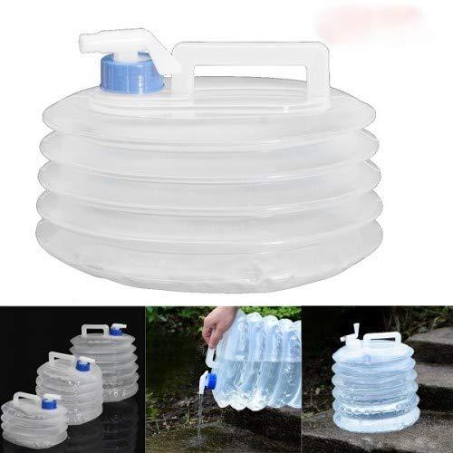 ISTARA Istara Plastic Collapsible Beverage Tub Dispenser Plastic Water Container Travel Drinking Water Container, Cold Drink Dispenser Kettle Drinks Camping Drink/Beer/Wine/Water/Punch Dispenser BBQ (15 L)