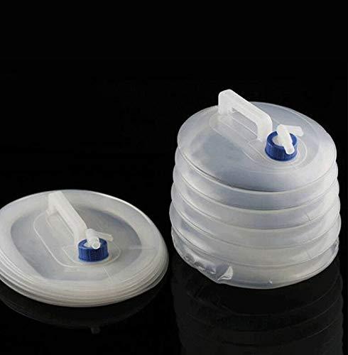 ISTARA Istara Plastic Collapsible Beverage Tub Dispenser Plastic Water Container Travel Drinking Water Container, Cold Drink Dispenser Kettle Drinks Camping Drink/Beer/Wine/Water/Punch Dispenser BBQ (15 L)