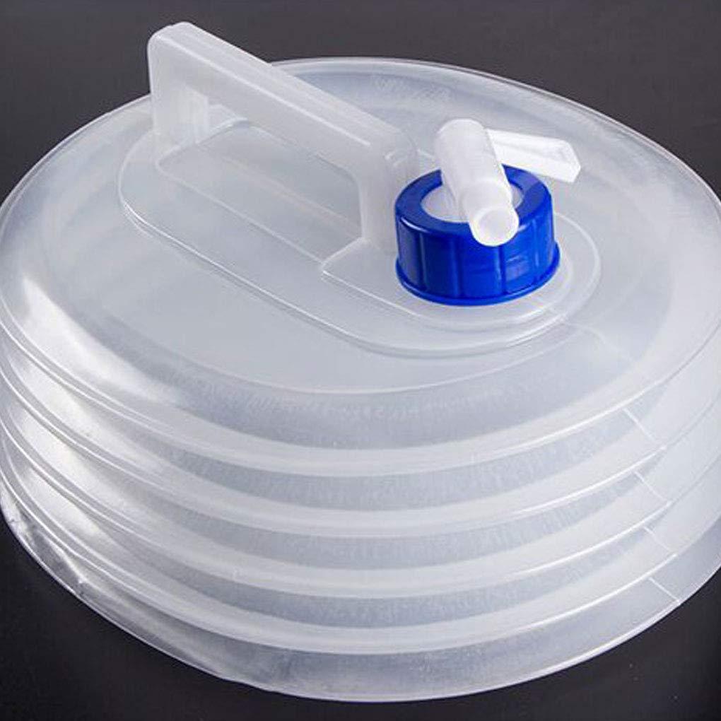 ISTARA Istara Plastic Collapsible Beverage Tub Dispenser Plastic Water Container Travel Drinking Water Container, Cold Drink Dispenser Kettle Drinks Camping Drink/Beer/Wine/Water/Punch Dispenser BBQ (15 L)