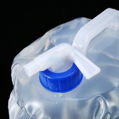 ISTARA Istara Plastic Collapsible Beverage Tub Dispenser Plastic Water Container Travel Drinking Water Container, Cold Drink Dispenser Kettle Drinks Camping Drink/Beer/Wine/Water/Punch Dispenser BBQ (15 L)