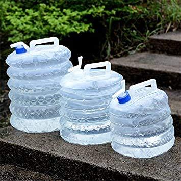 ISTARA Istara Plastic Collapsible Beverage Tub Dispenser Plastic Water Container Travel Drinking Water Container, Cold Drink Dispenser Kettle Drinks Camping Drink/Beer/Wine/Water/Punch Dispenser BBQ (15 L)